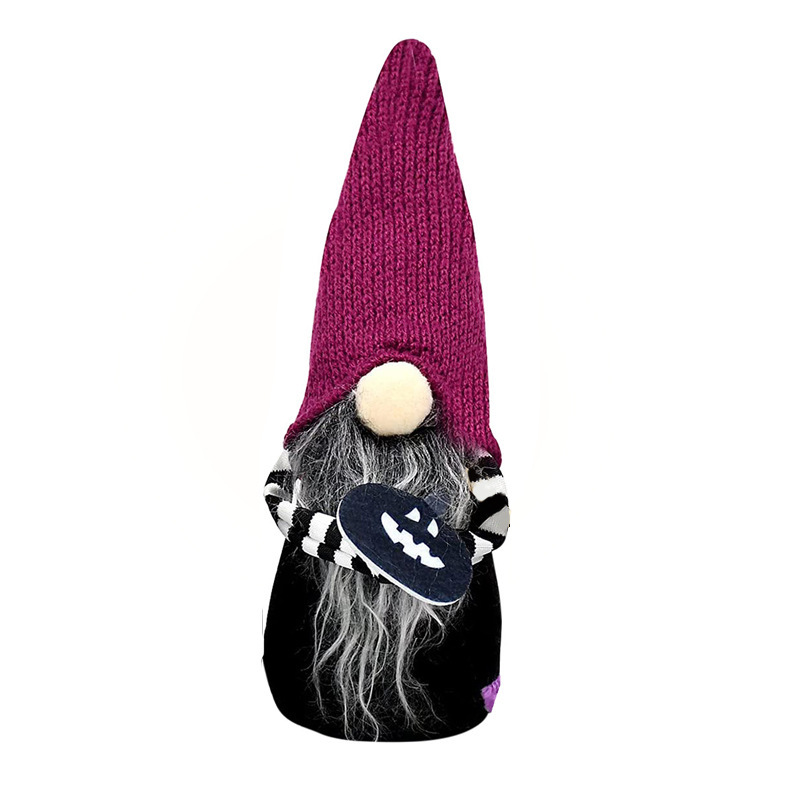 Magic broom gnome ornament