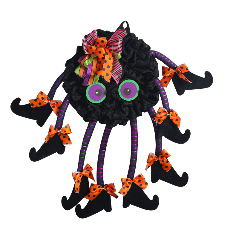 New multi-legged spider door hanging for Halloween