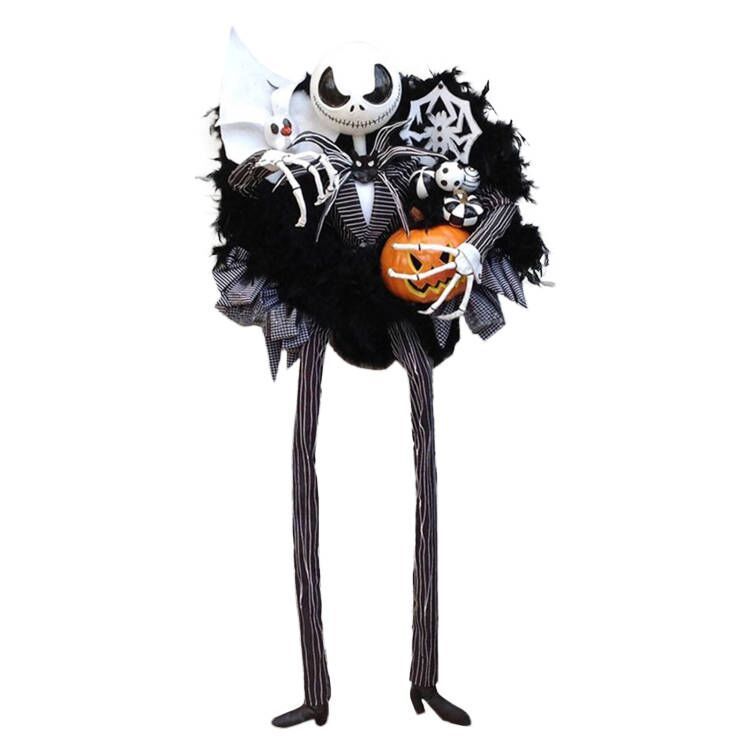 Halloween Horror pumpkin garland door hanging