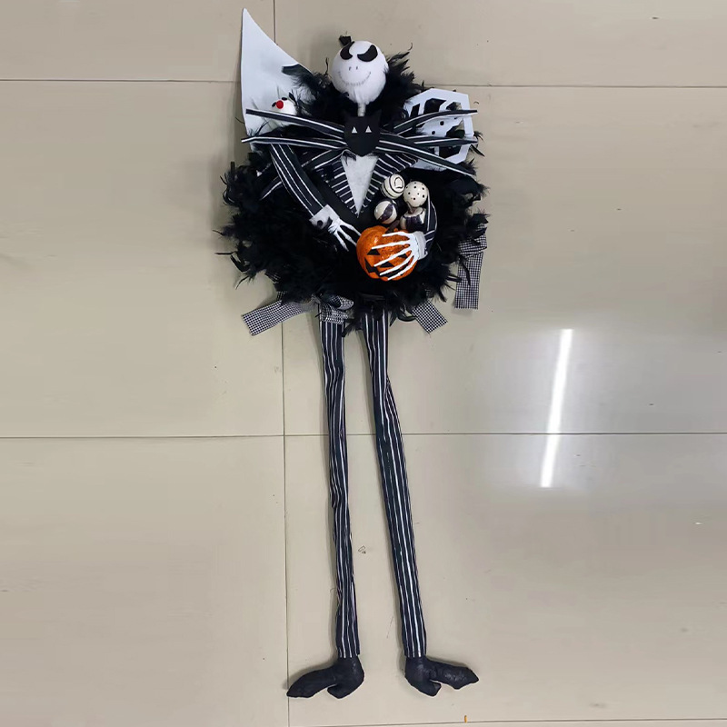 Halloween Horror pumpkin garland door hanging