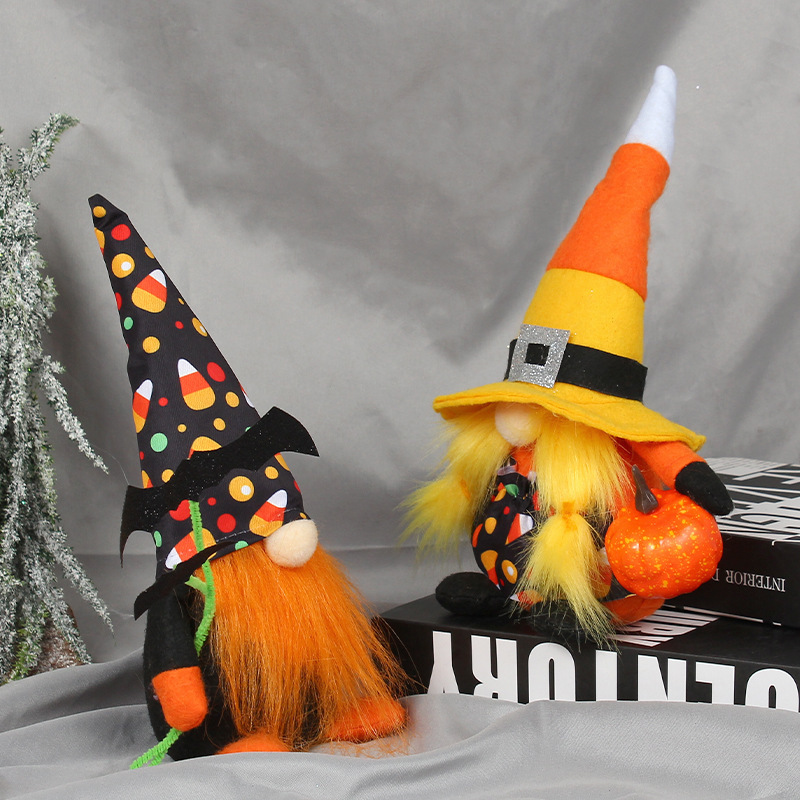 Bat standing dwarf doll ornament