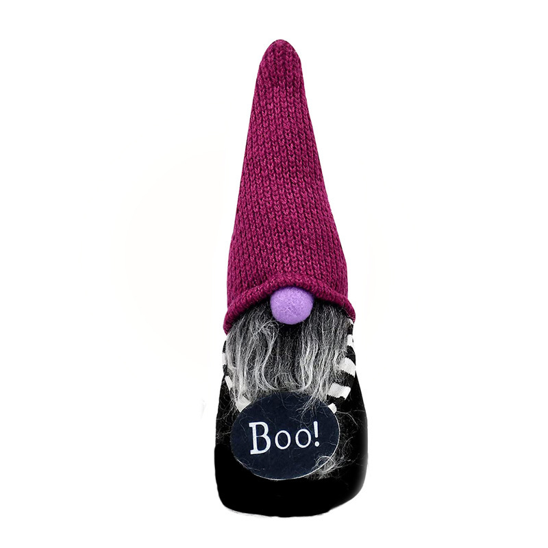 Magic broom gnome ornament