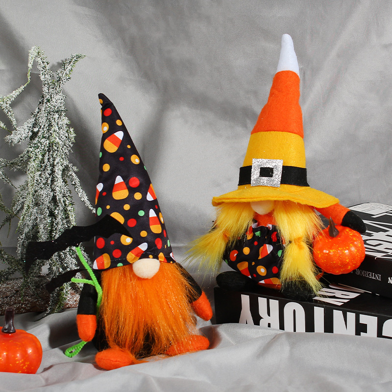 Bat standing dwarf doll ornament