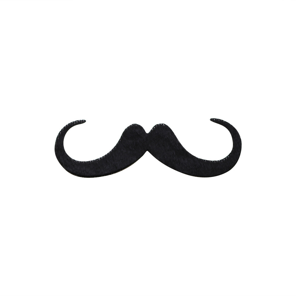 Fake Mustaches Halloween Self Adhesive Fake Beard Moustache Stickers Christmas Masquerade Accessories