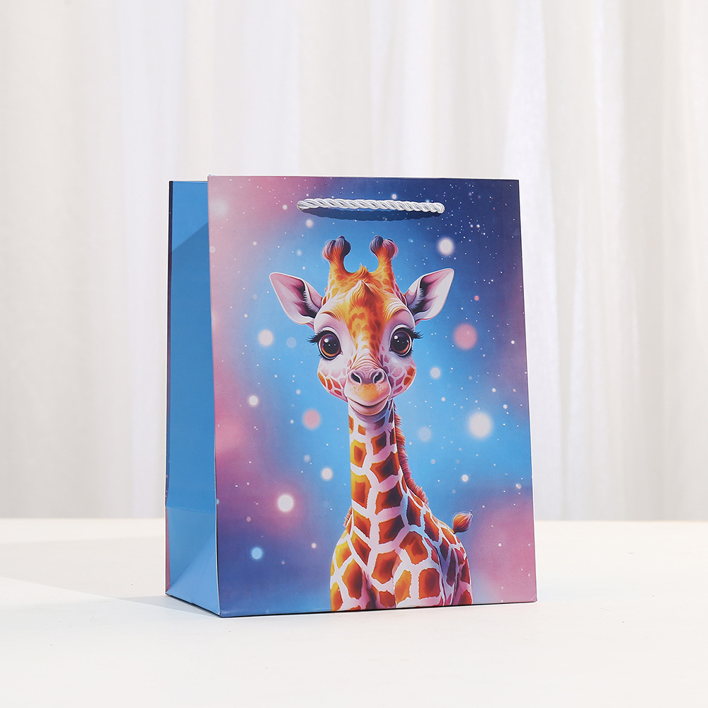 Animal Party Favor Bags Kids Goodie Bags for Birthday Party Animal Goodie Treat Bags