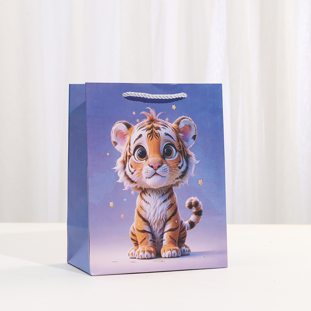 Animal Party Favor Bags Kids Goodie Bags for Birthday Party Animal Goodie Treat Bags