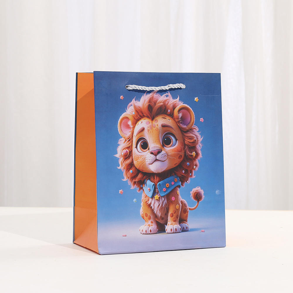 Animal Party Favor Bags Kids Goodie Bags for Birthday Party Animal Goodie Treat Bags