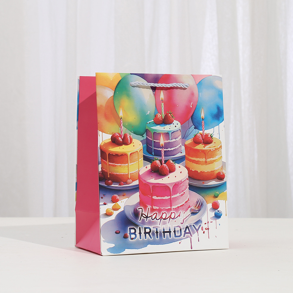 Birthday Gift Bag with Handle Gift Bags Birthday Gift Bag