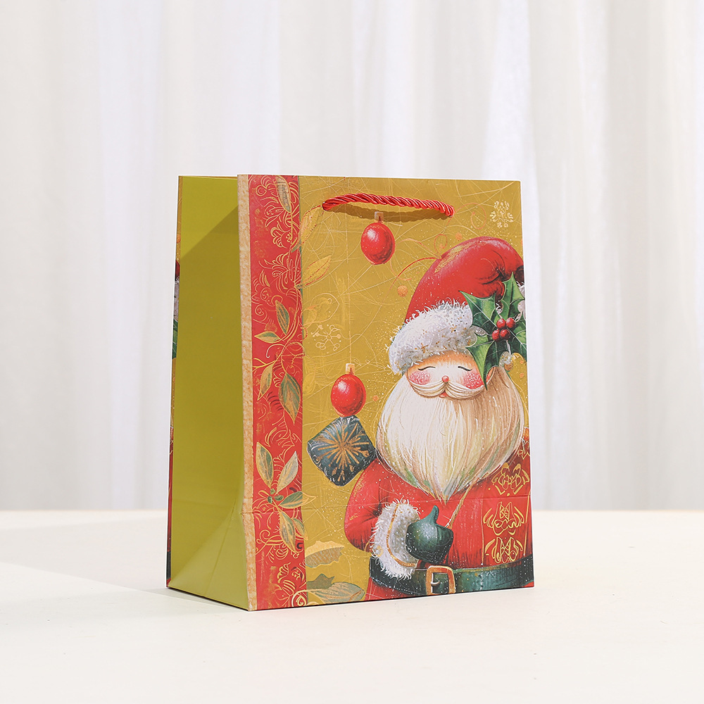Christmas Gift Bags assorted bright prints christmas bags for gifts party favors