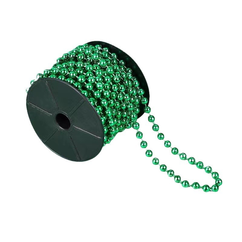 Christmas Bead Xmas Artificial Beads Garland Chain Decorations for Xmas