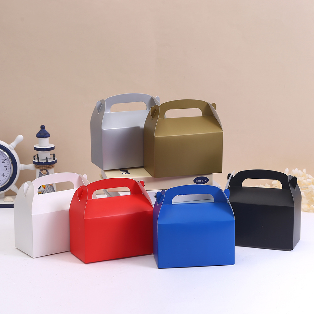 Party Favor Boxes Colorful Paper Gift Boxes Goodie Boxes for Kids Snacks Candy Toys