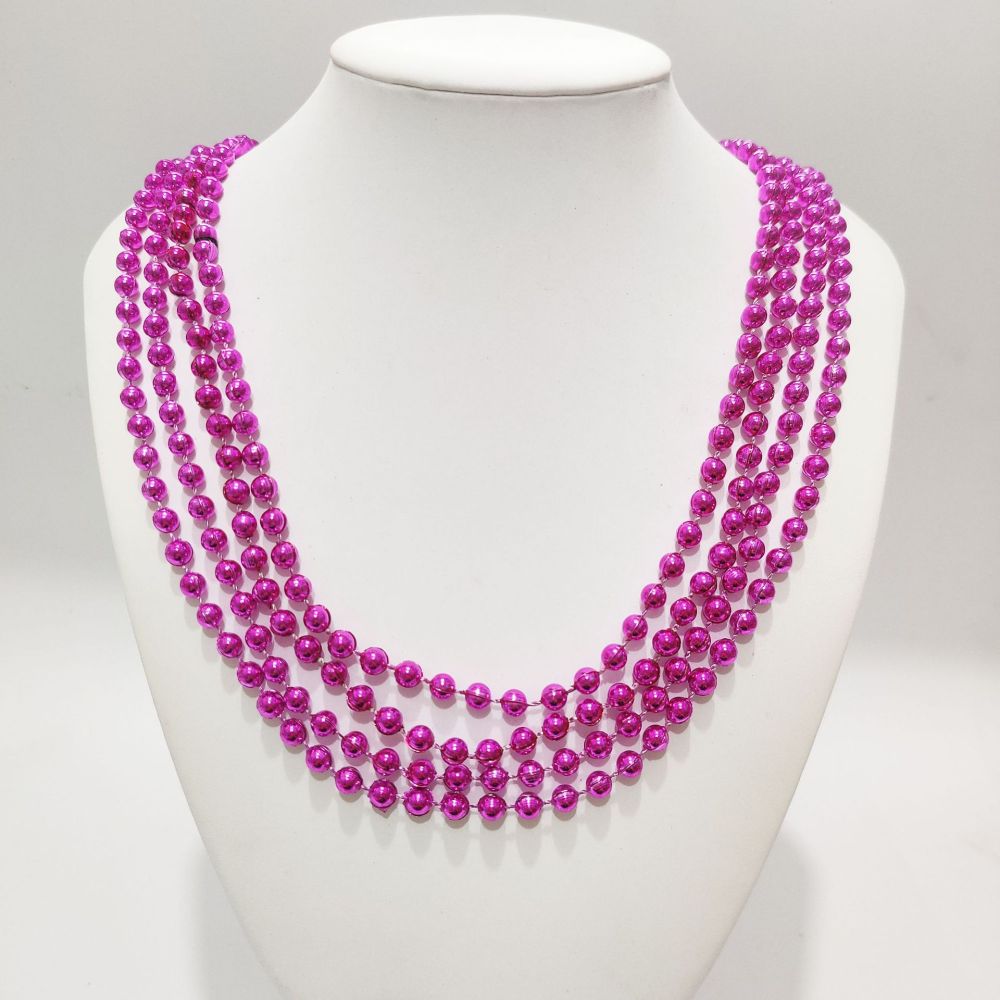 Mardi Gras Beads Necklace Baby Gender Reveal Beads for Baby Shower