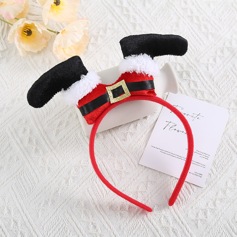 Christmas Headbands Christmas Parties Favors Decoration Supplies Xmas Gifts Xmas Tree Snowman Reindeer