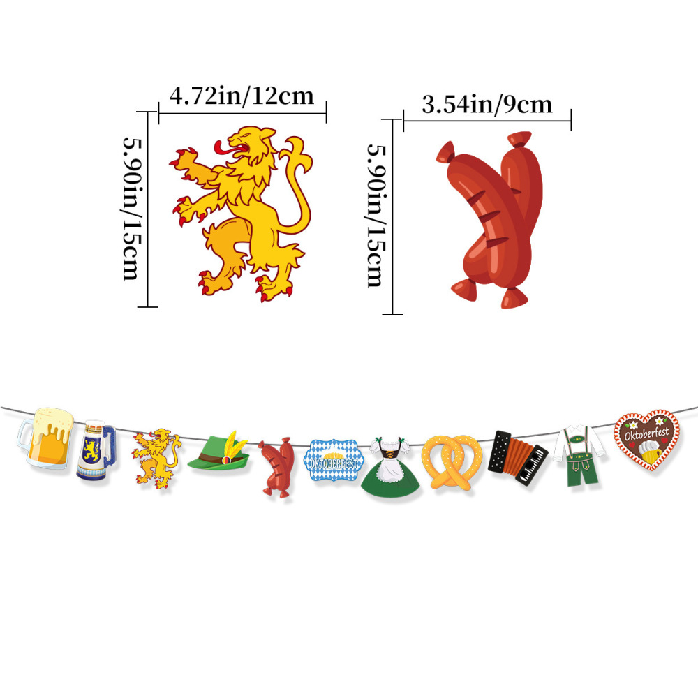 Oktoberfest Decorations Kit for Oktoberfest German Party Decorations Oktoberfest Octoberfest Party Decor