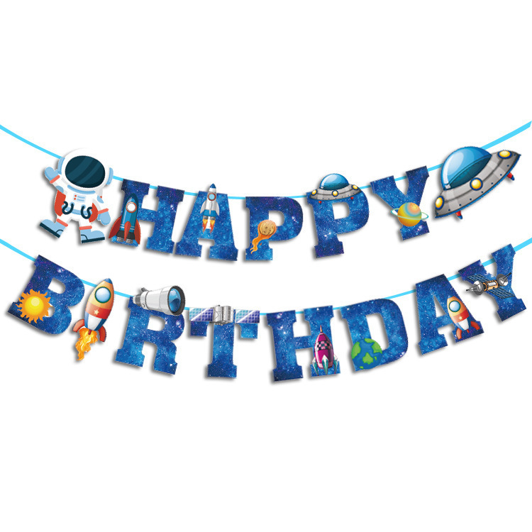 Space Themed Party Supplies Solar System Kit Outer Space Galaxy Party Decorations
