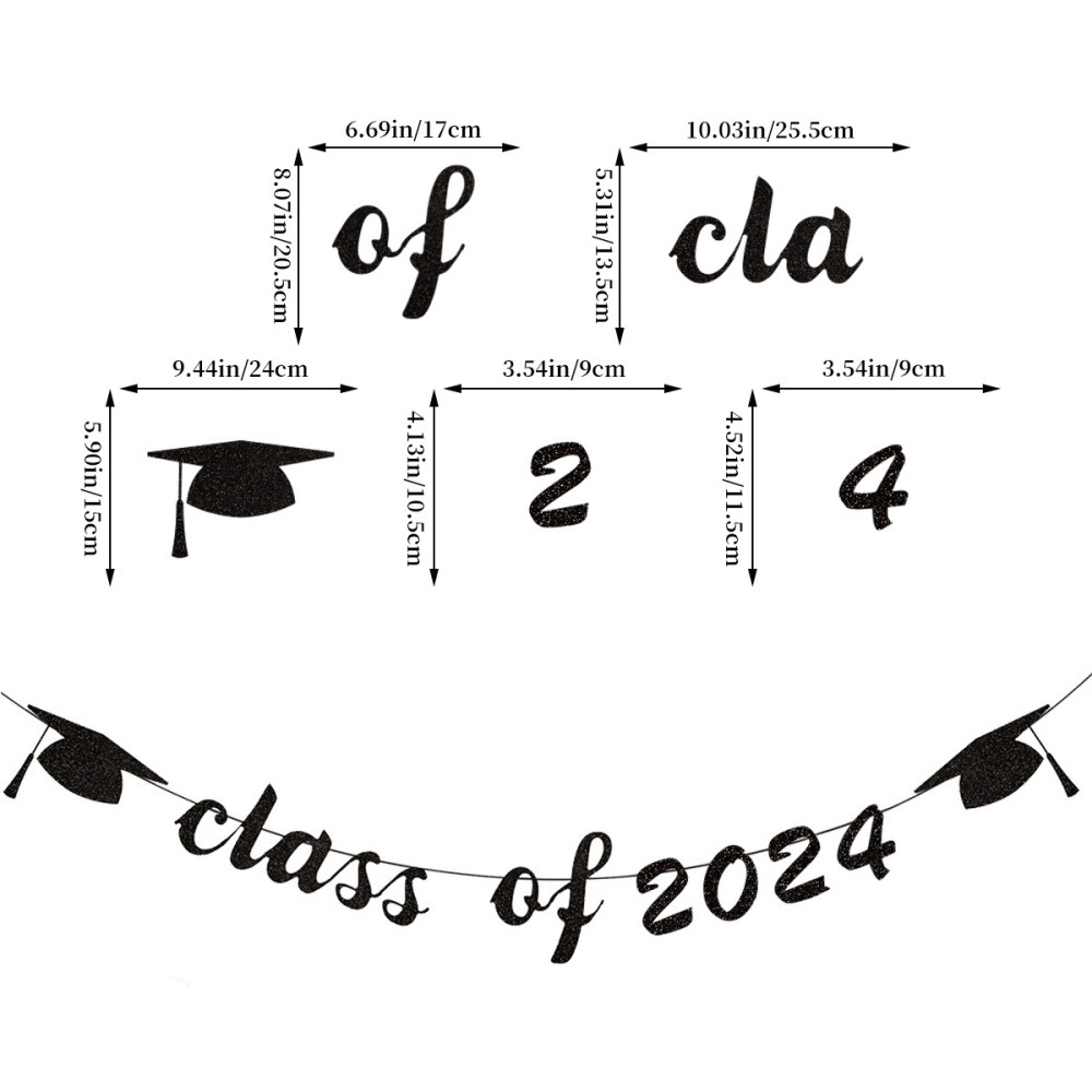 Graduation Decorations Class Themed Graduation Decorations Set Banner Graduation Hanging Swirl