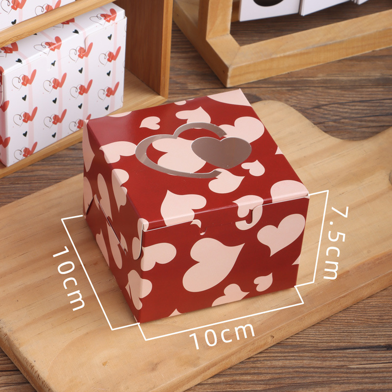Color square empty box Valentine's Day surprise lucky box Gift box l Gift box