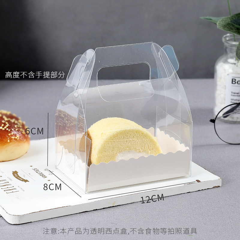 Clear Cake Boxes with Handles Cake Boards Mini Cake Boxes for Birthday Party Wedding