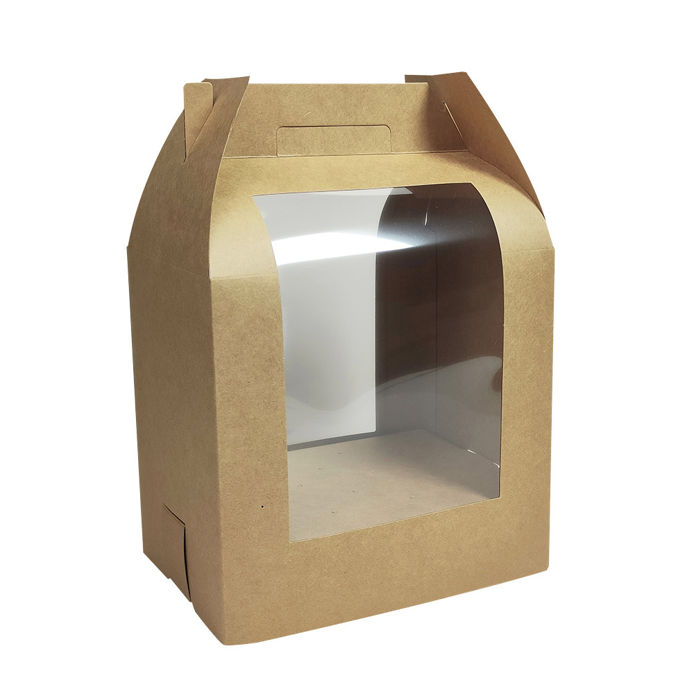 Cake Boxes with Window Disposable Bakery Boxes for Cake Cookies Pies Cupcakes Pastry