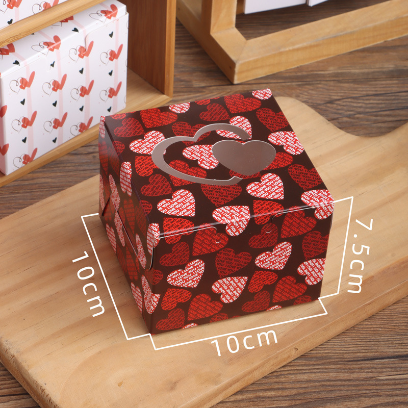 Color square empty box Valentine's Day surprise lucky box Gift box l Gift box
