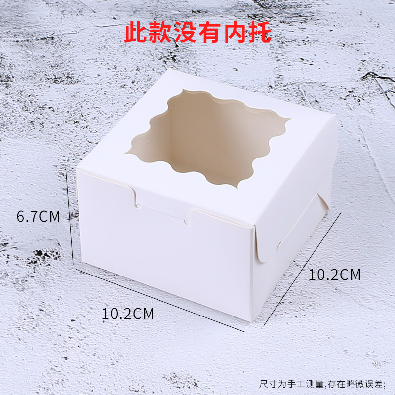 Cupcake Boxes Cupcake Containers Kraft Bakery Carrier Boxes Holders with Windows