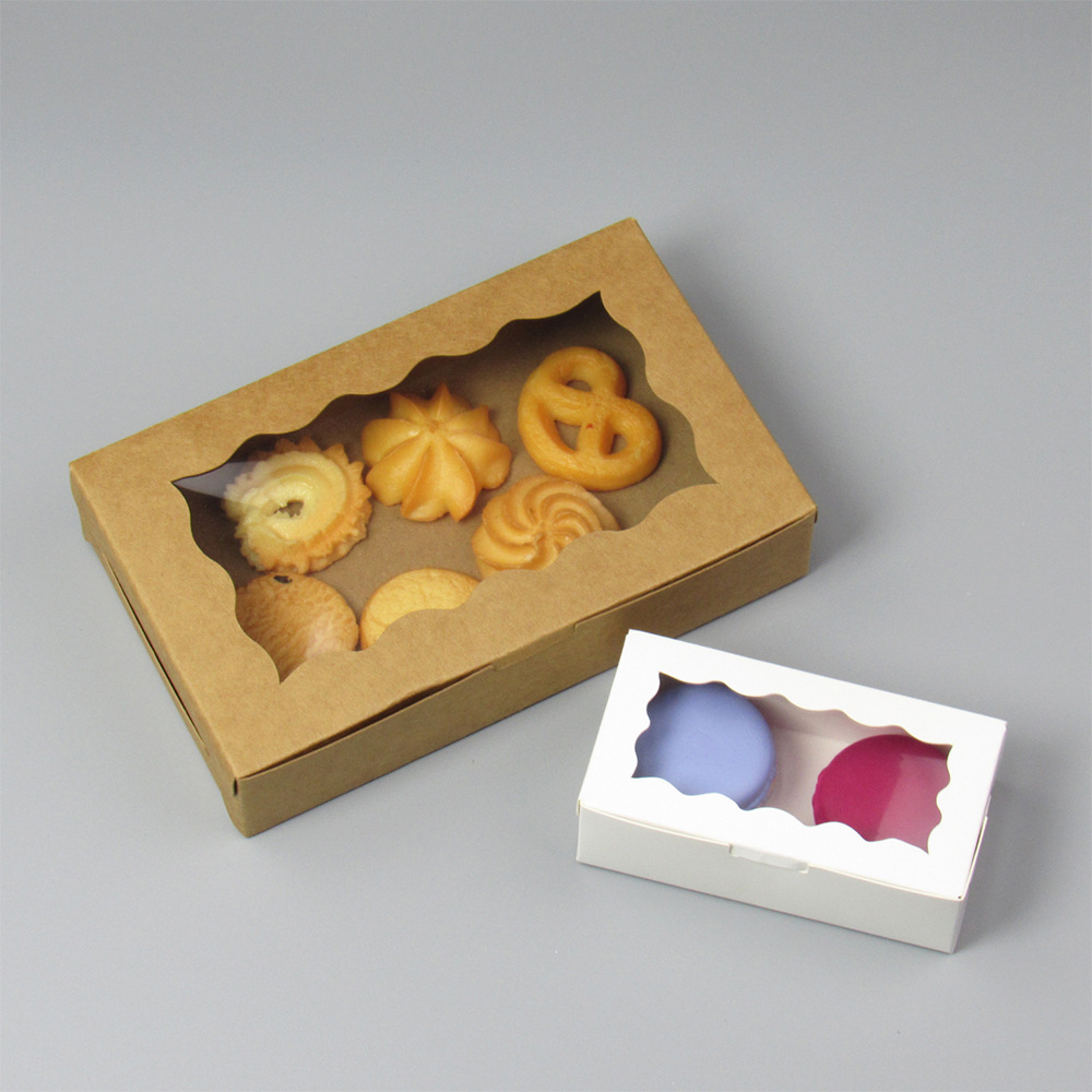 Cupcake Boxes Bakery Holders with Windows Cupcake Carrier for Cookies