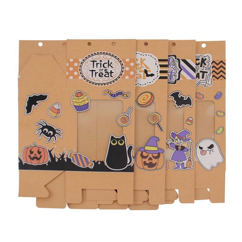 Halloween Candy Boxes Halloween Individual Cupcake Carriers Boxes Halloween Party Boxes