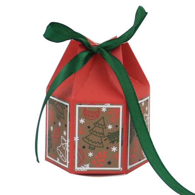 Christmas Treat Boxes Gable Boxes Assembled Christmas Gift Boxes Dessert Candy Baked Goods