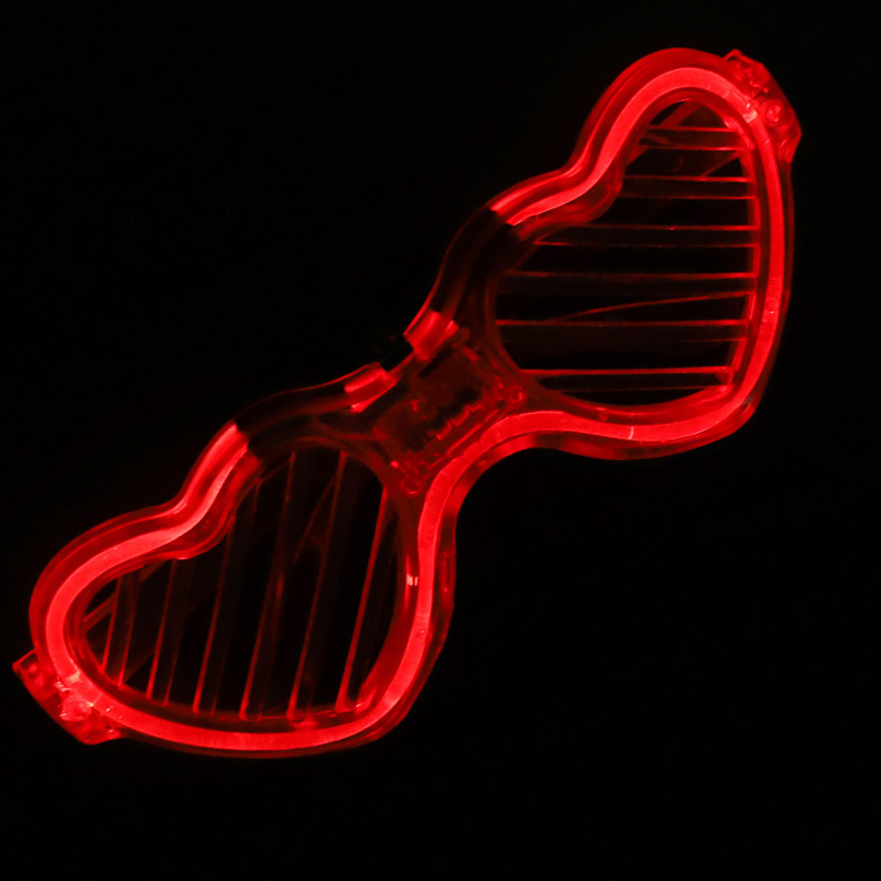 LED Glasses Color Light Up Glasses Glow Sticks Glasses Glow In The Dark Flashing Sunglasses