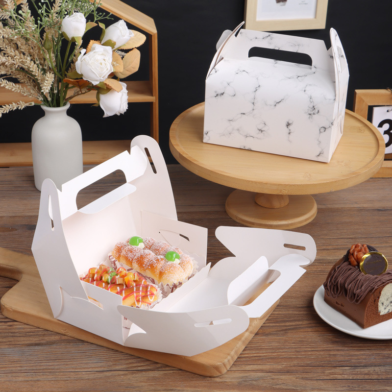 Portable Cake Pop Packaging Box Cake Pop Holder Cake Pop Stand with Clear Window Displaying Small Cake Box
