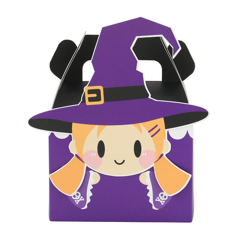 Halloween House Cardboard Goodie Boxes Candy Boxes Cookies Goodie Bags Halloween Party Favor Supplies