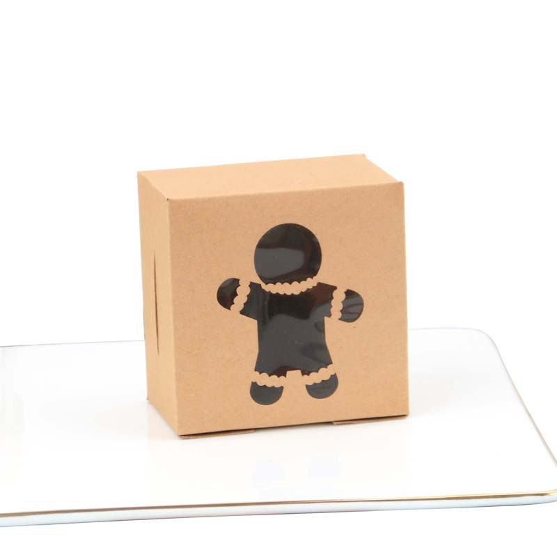 Kraft Christmas Boxes with Lids for Gifts Xmas Gift Wrap Boxes Bulk Set for Holiday Present Wrapping