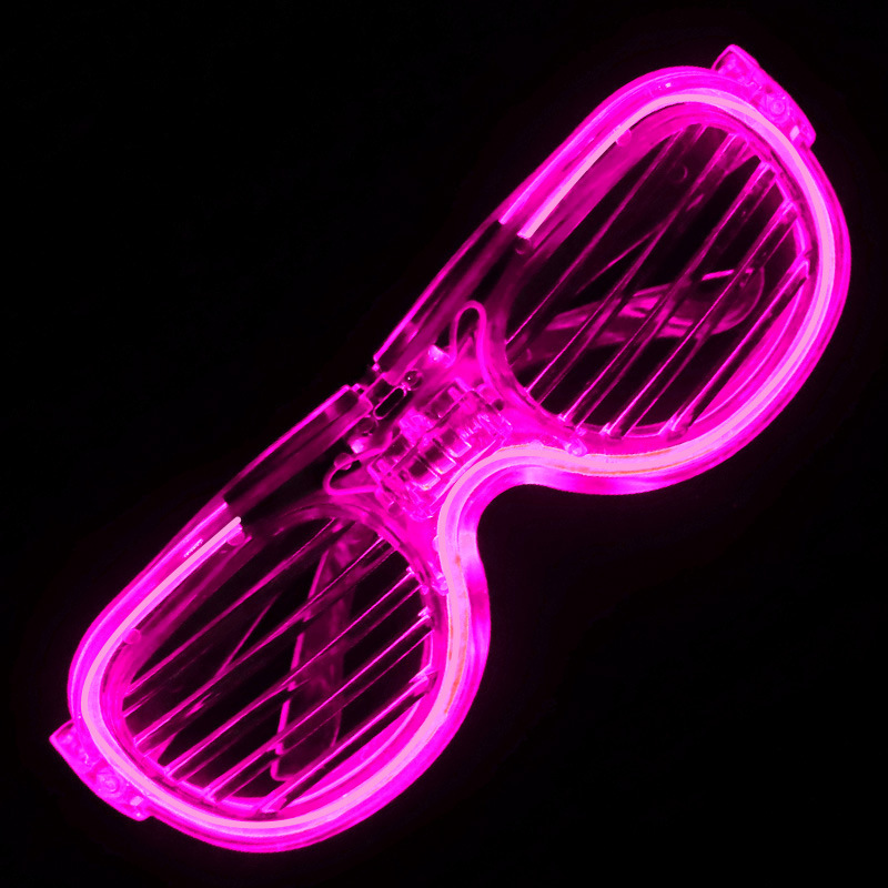 LED Glasses Color Light Up Glasses Glow Sticks Glasses Glow In The Dark Flashing Sunglasses