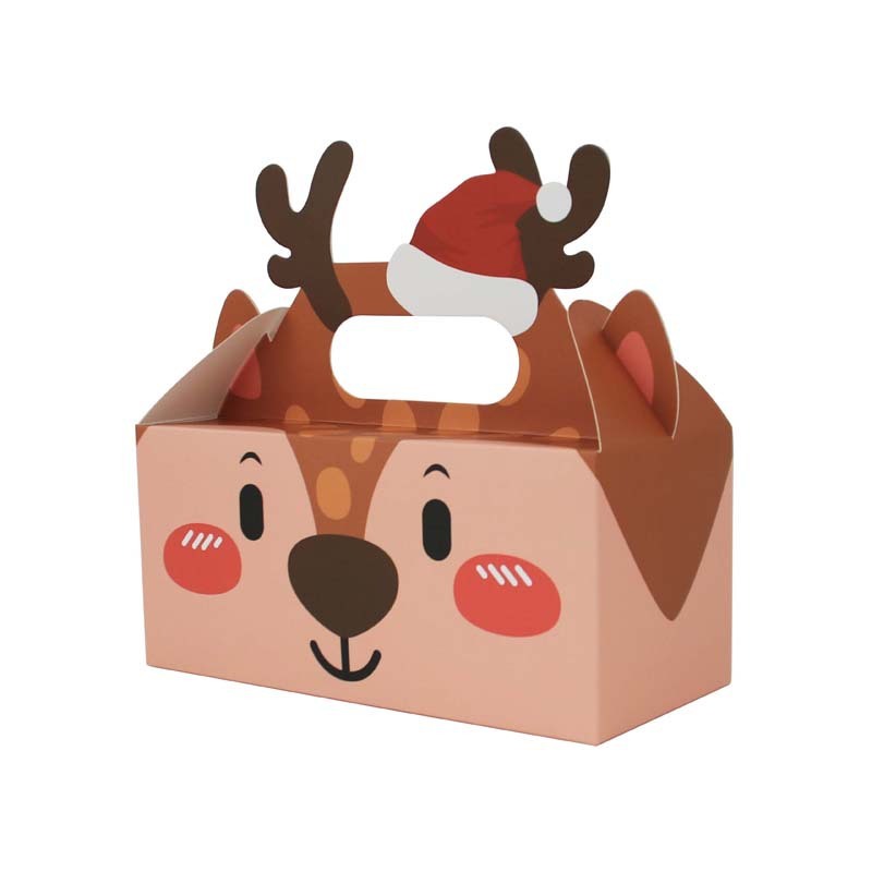 Santa-Themed Christmas Candy Boxes for Sweets Chocolate Christmas Decorations