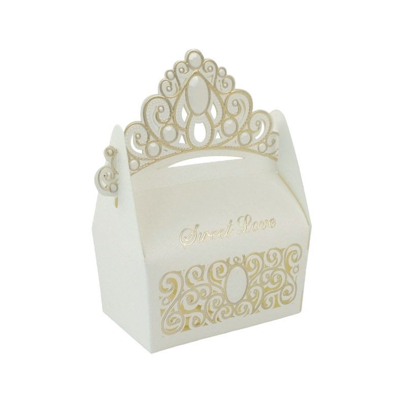 Princess Crown Party Favors Princess Crown Boxes for Wedding Birthday Baby Shower Supplies