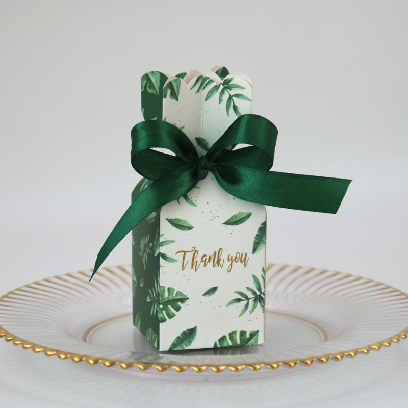 Thank You Gift Boxes Wedding Party Favor Boxes for Wedding Decorations