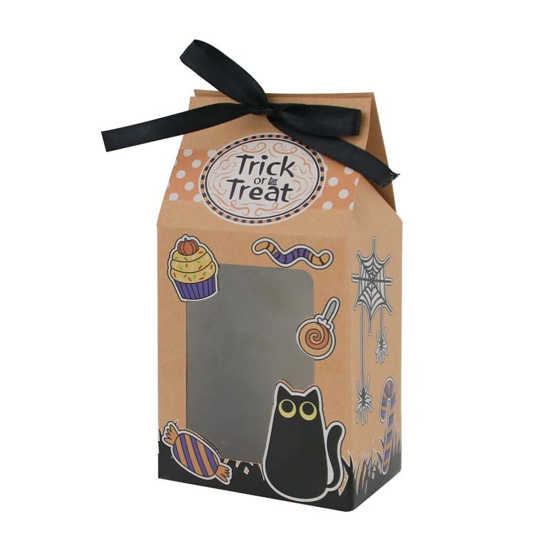Halloween Candy Boxes Halloween Individual Cupcake Carriers Boxes Halloween Party Boxes