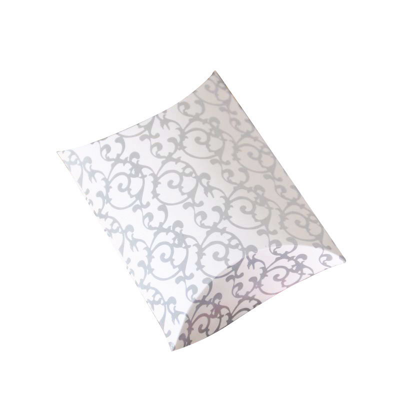 Pillow Gift Box Small Candy Boxes Party Favors Treat Wedding Favor Paper Cardboard with Ribbon