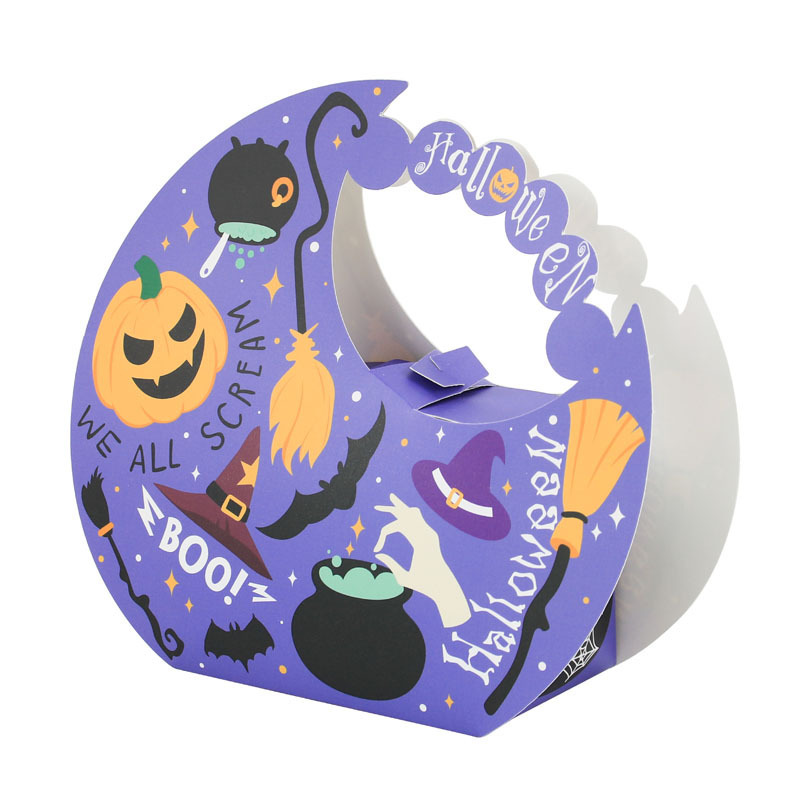 Halloween Candy Bags Trick or Treat Box Halloween Sweet Goodie Bags