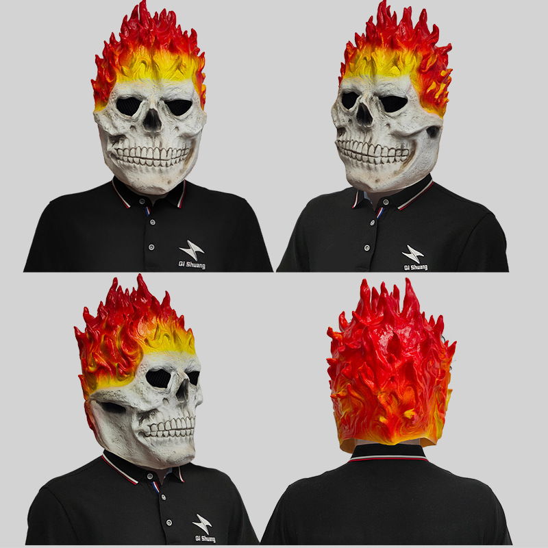 Ghost Rider Flame Skull
