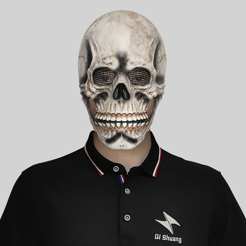 Open-mouth skull cap