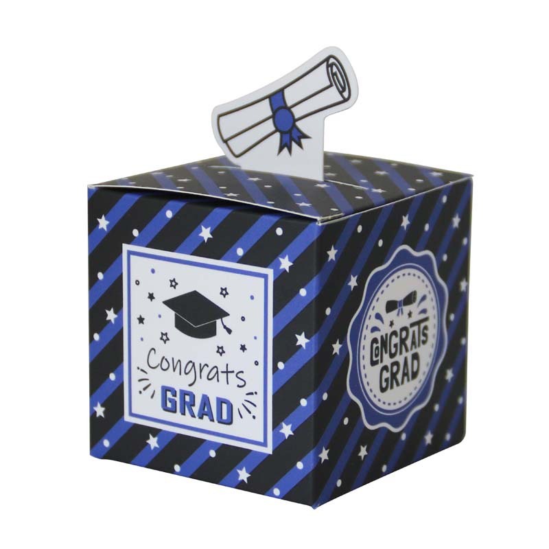 Graduation Party Favor Graduation Candy Boxes Class of Congrats Sweet Chocolate Gift Box