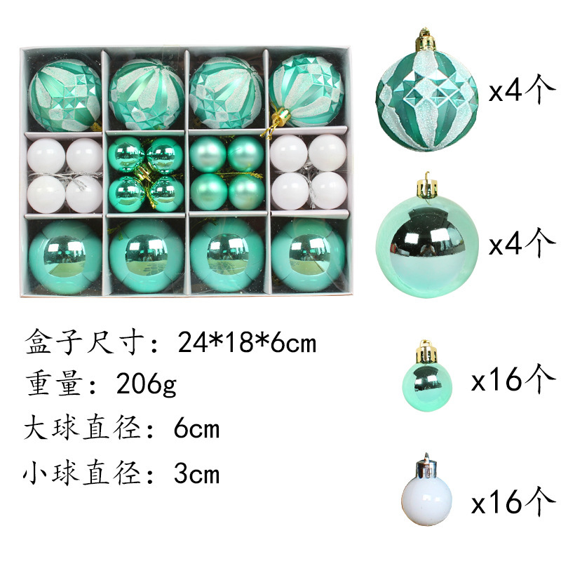 Christmas Ball Ornaments Set Seasonal Hanging Decorations for Christmas Tree Decorations