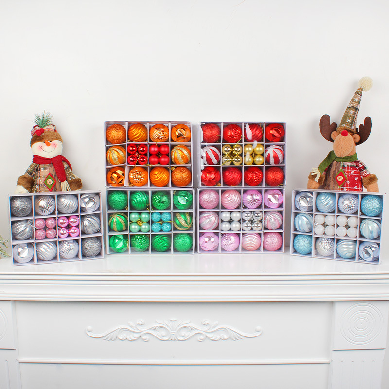 Christmas Ball Ornaments Shatterproof Christmas Ornaments Set Decorations for Xmas Tree Balls