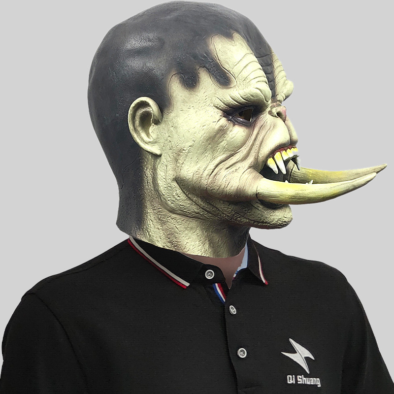 Wow Man scary headgear