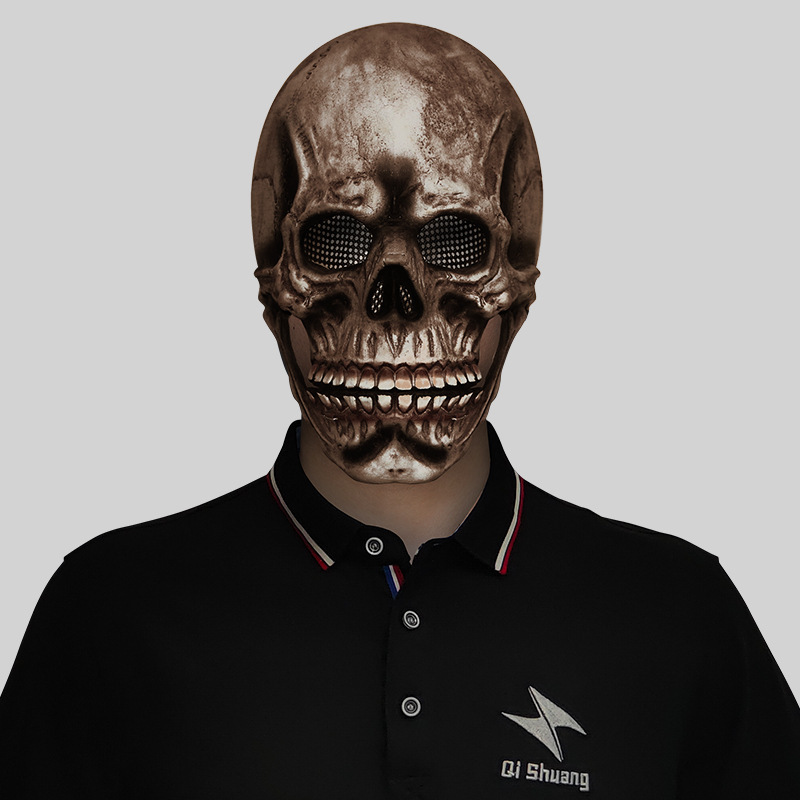 Open-mouth skull cap