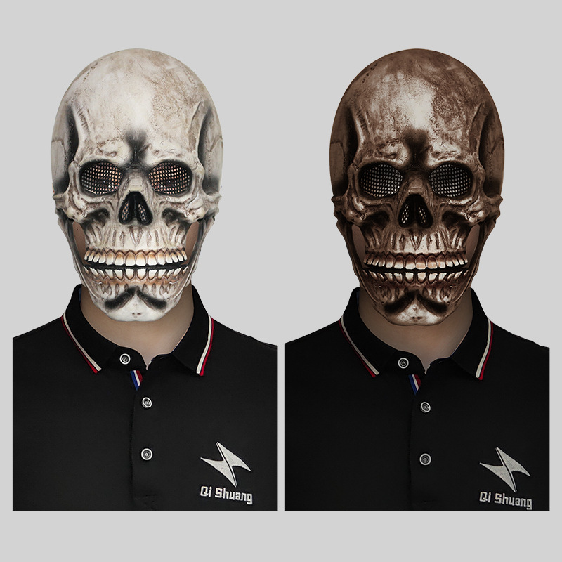 Open-mouth skull cap