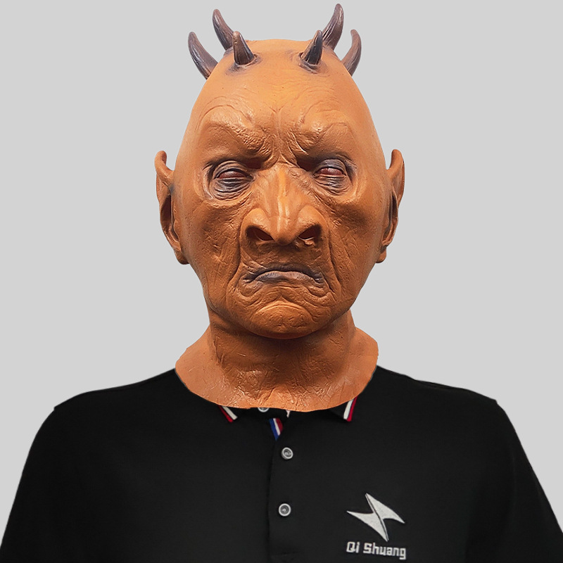 Hexagon monster face mask