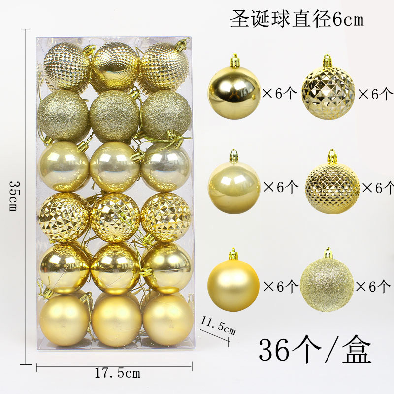 Pink Christmas Ball Ornaments Set Shatterproof Christmas Hanging Decoration Set with Gift Box