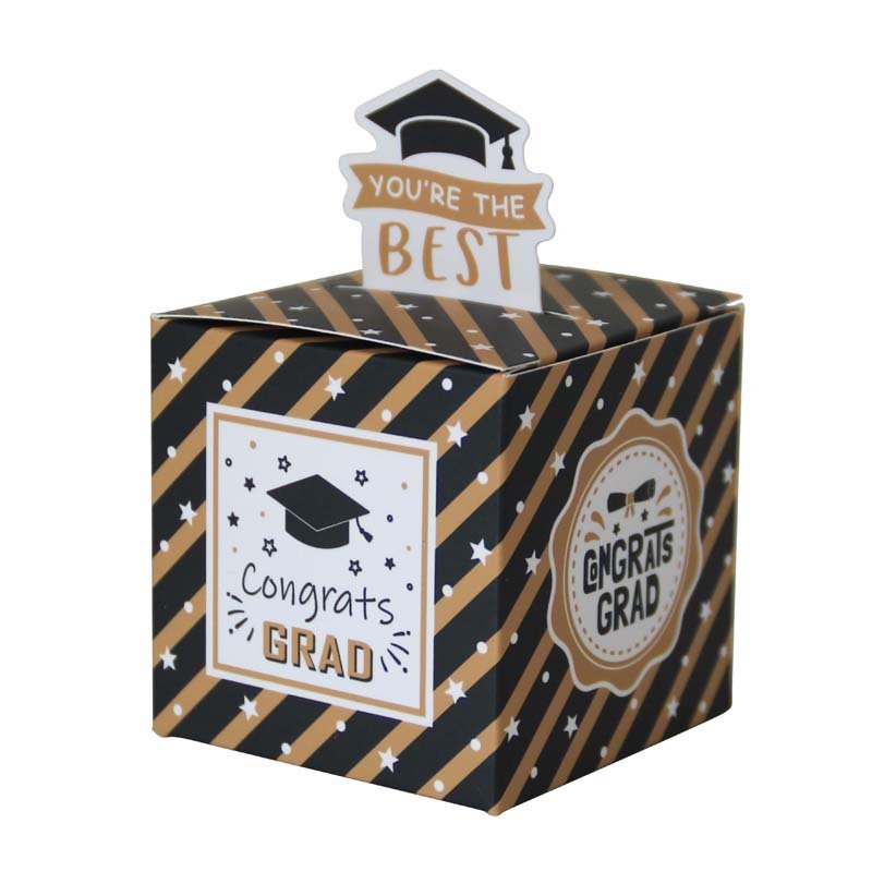 Graduation Party Favor Graduation Candy Boxes Class of Congrats Sweet Chocolate Gift Box